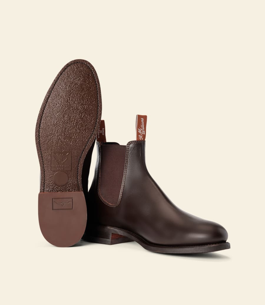 R.m. Williams Turnout Boot – Chestnut Yearling Leather