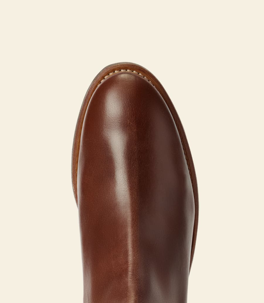 R.m. Williams Urban Turnout Boot – Dark Tan Pull-up Leather