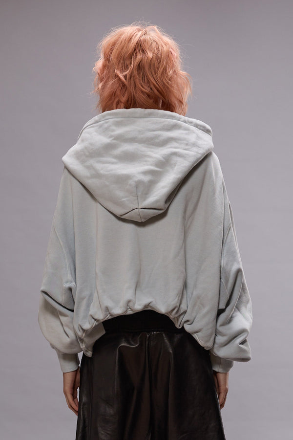 R13 BALLOON POPOVER HOODIE Light Blue