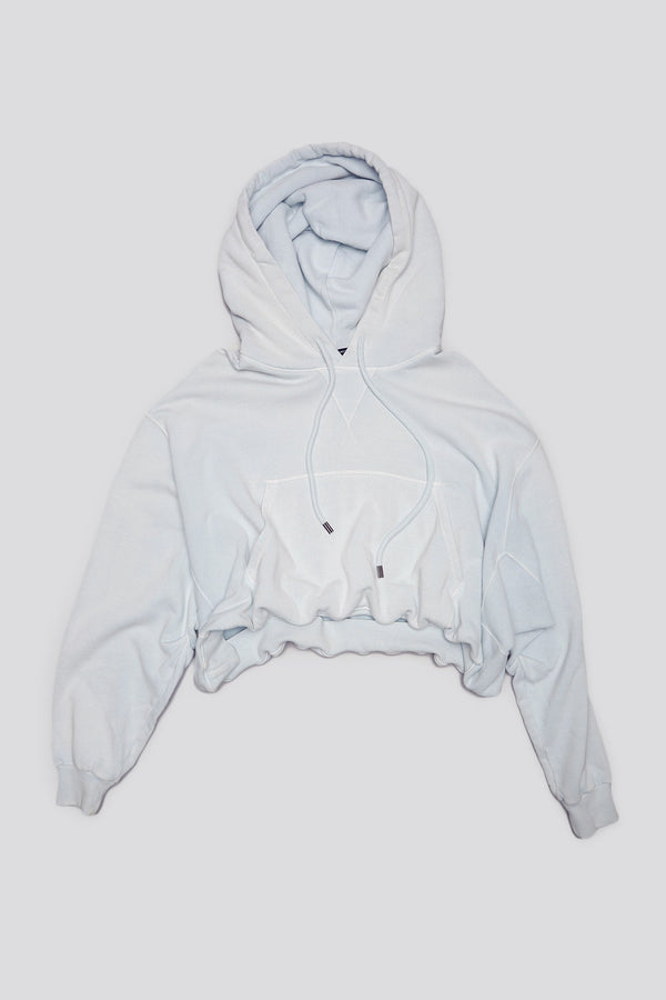 R13 BALLOON POPOVER HOODIE Light Blue