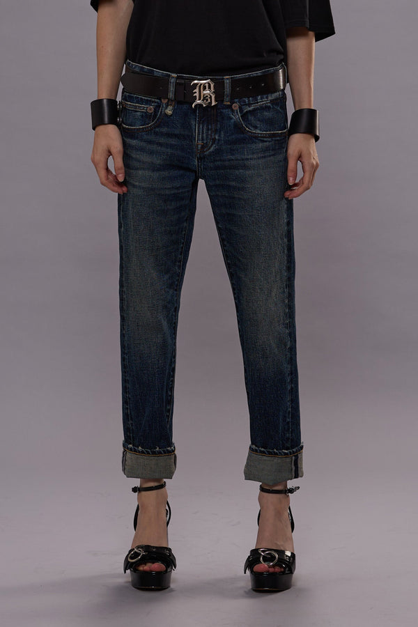 R13 BOY STRAIGHT Melvin Blue Stretch