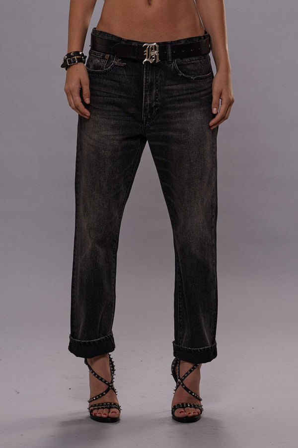 R13 BOYFRIEND JEAN Arvin Black