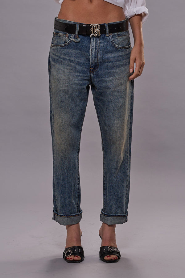 R13 BOYFRIEND JEAN Barter Indigo