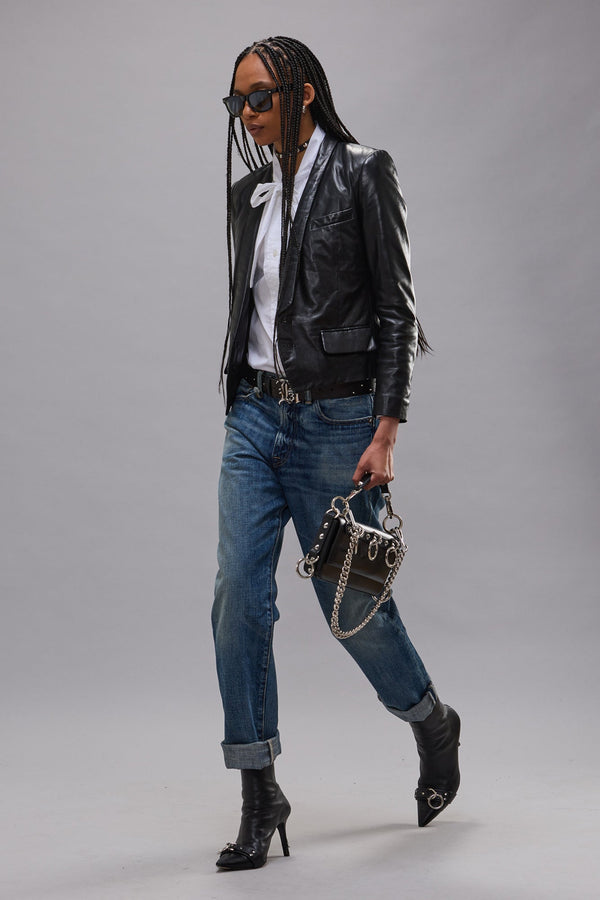 R13 BOYFRIEND JEAN Sanford Blue