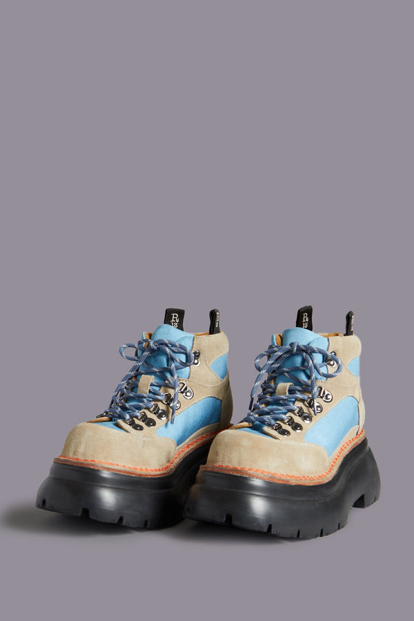 R13 BULKY TRAILBLAZER Stone And Blue