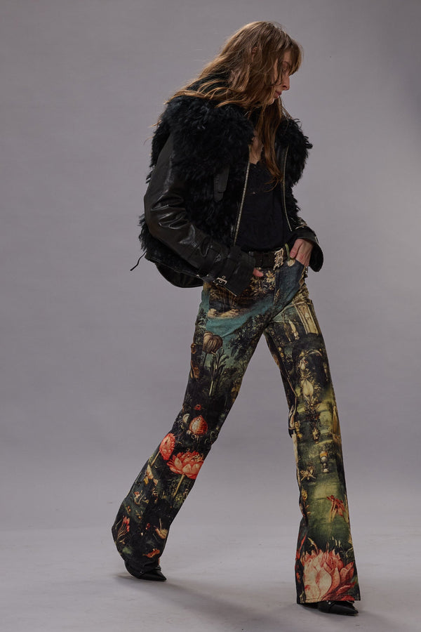 R13 CHARLOTTE JEAN Eden Velveteen