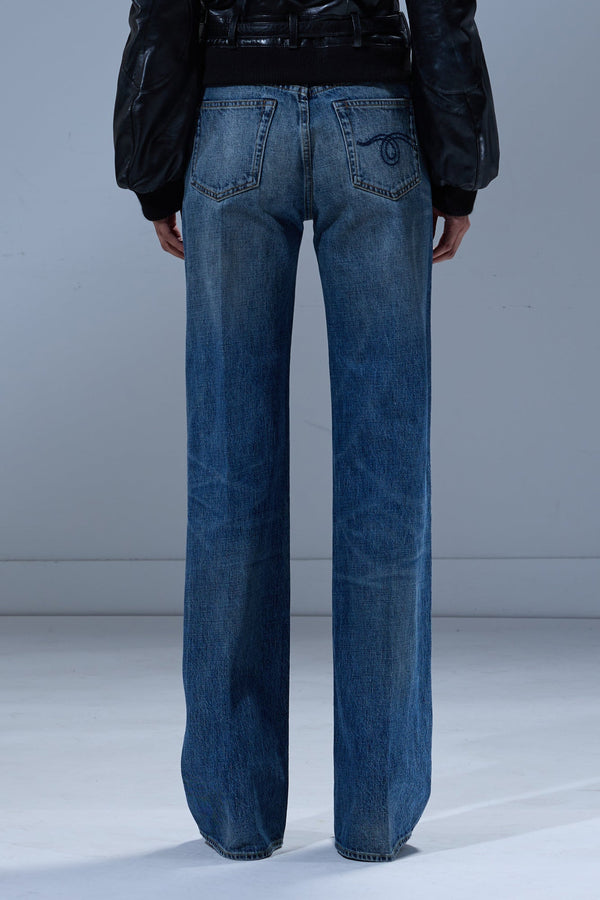 R13 CHARLOTTE JEAN Leo Blue