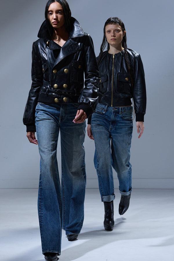 R13 CHARLOTTE JEAN Leo Blue