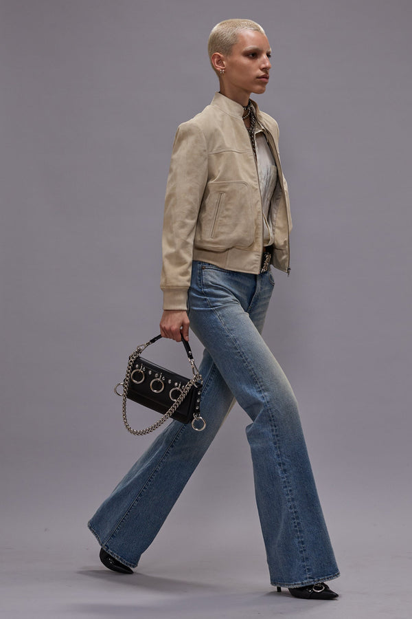 R13 CHARLOTTE JEAN Patton Blue Stretch