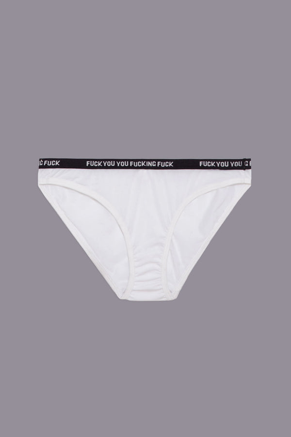 r13 CLASSIC PANTY white