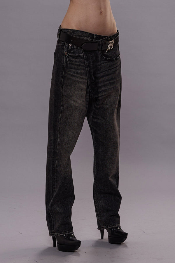 R13 CROSSOVER JEAN Arvin Black