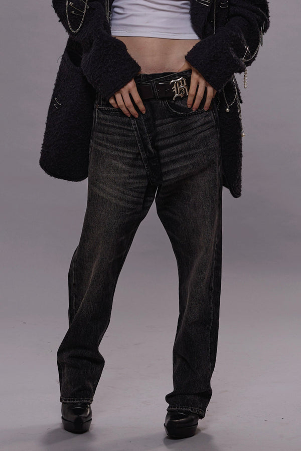 r13 CROSSOVER JEAN arvin black