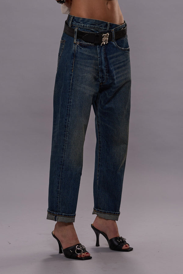 R13 CROSSOVER JEAN Dawson Blue