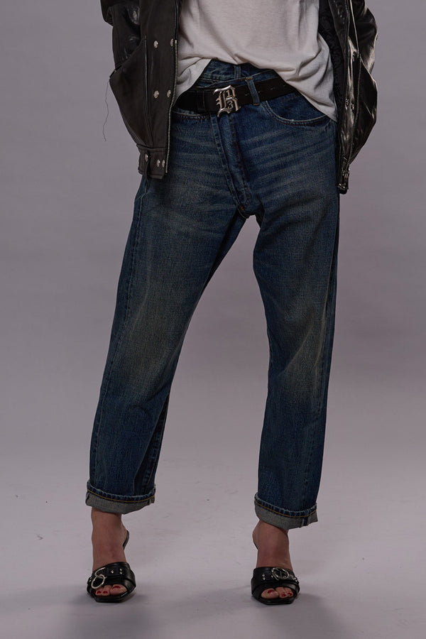 r13 CROSSOVER JEAN dawson blue