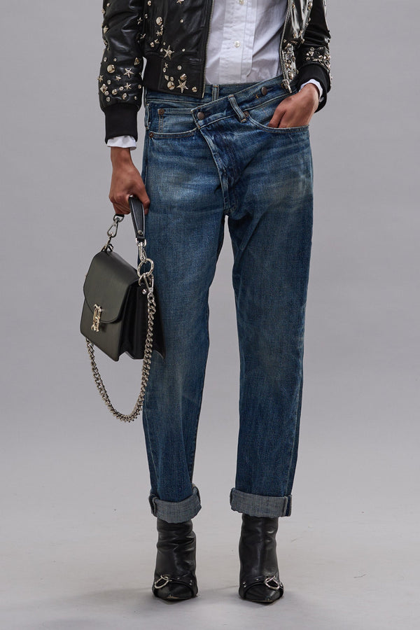 R13 CROSSOVER JEAN Sanford Blue