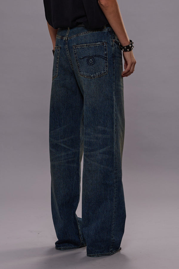 R13 D'ARCY LOOSE JEAN Dawson Blue
