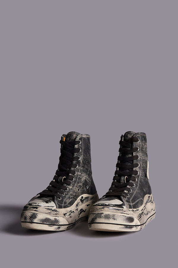 R13 DISTRESSED TALL KURT Distressed Black