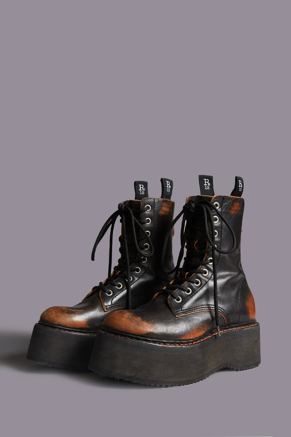 R13 DOUBLE STACK BOOT Remove