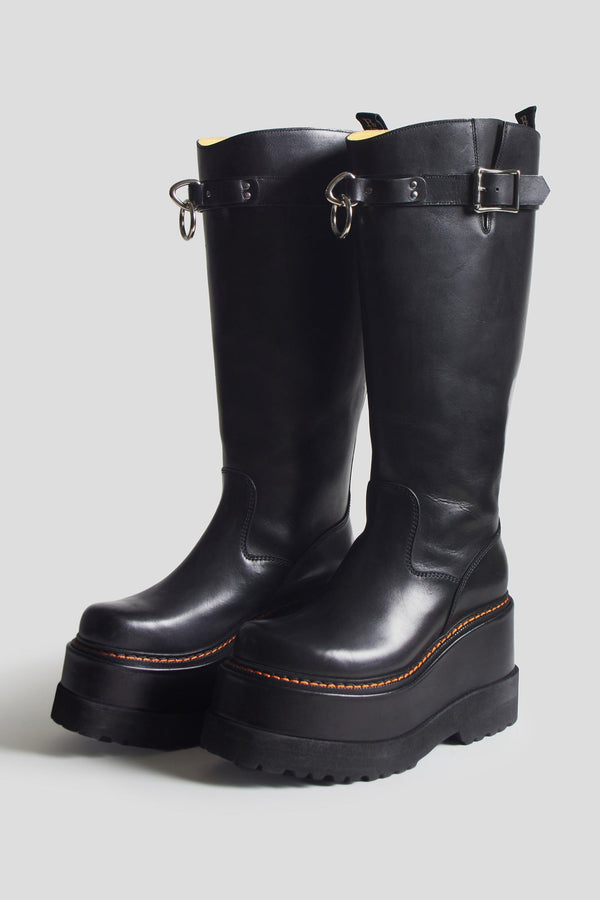 r13 HARNESS ENGINEER PLATFORM BOOT black