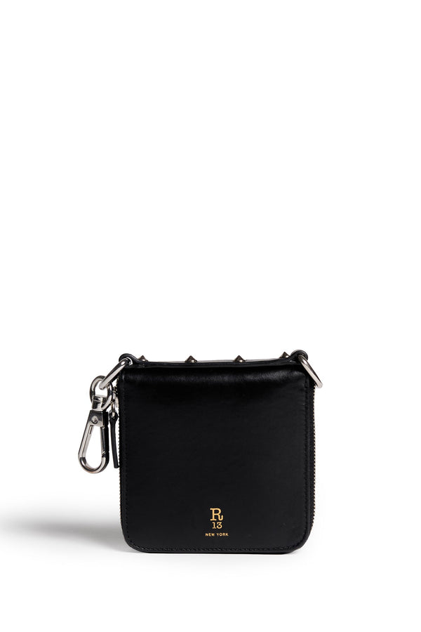 r13 HARNESS WALLET CLIP ON black