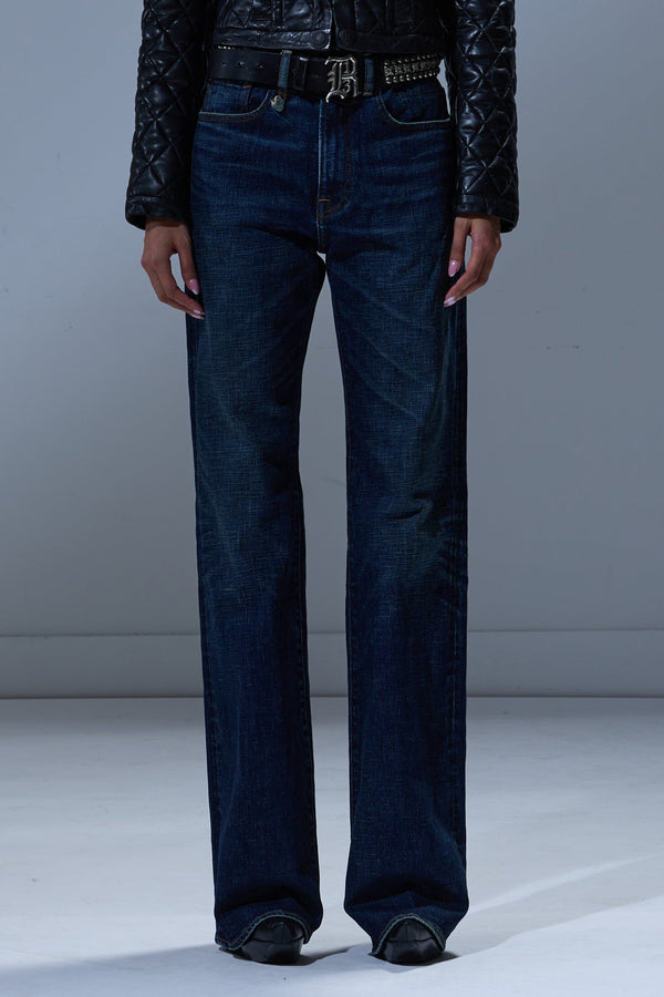 R13 JANE JEAN Hoyt Blue Stretch