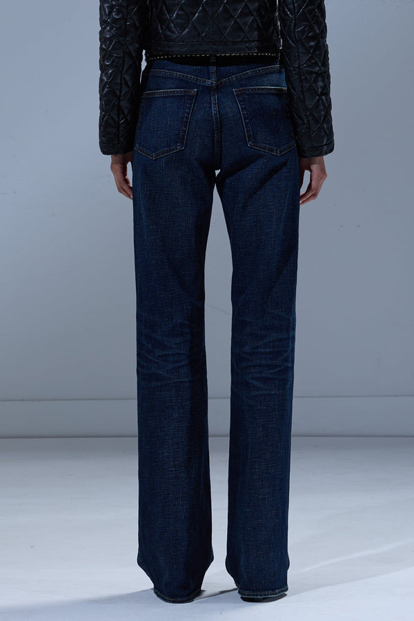 R13 JANE JEAN Hoyt Blue Stretch