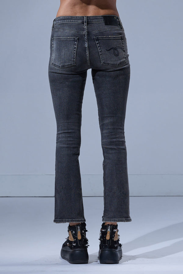 R13 KICK FIT Leyton Black Stretch