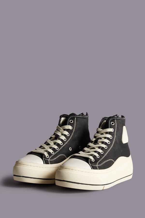 R13 KURT HIGH TOP SNEAKER Black