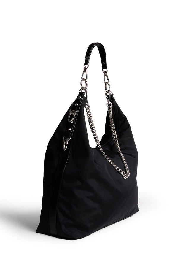 R13 LARGE HARNESS BOHO CARRY ALL Black