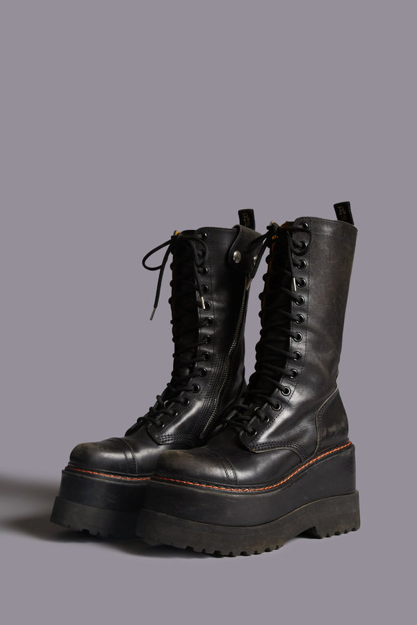 R13 MEDIUM JUMP BOOT Black