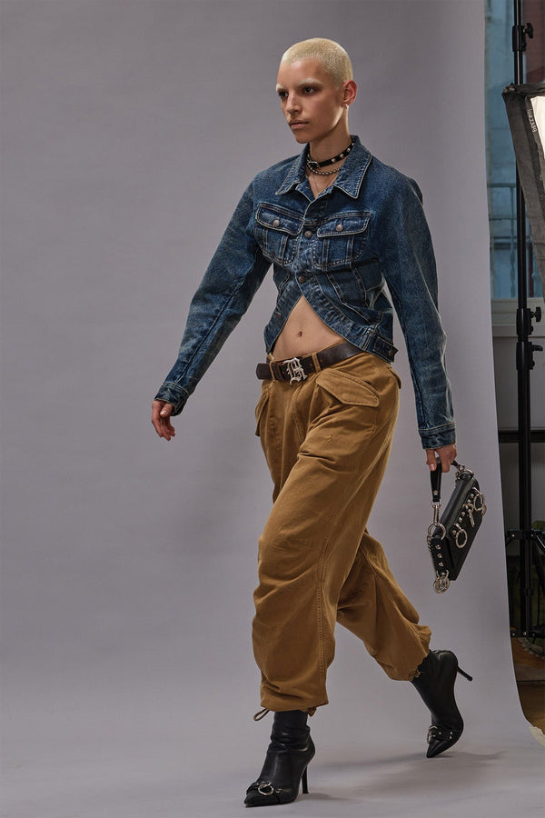 r13 MILITARY PANTS light brown