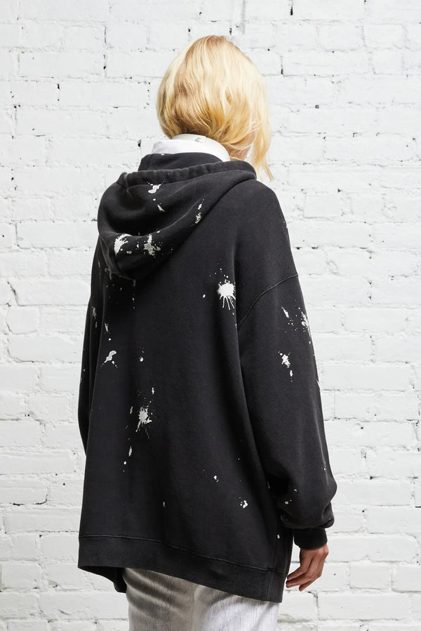 R13 R13 NEW YORK HOODIE Acid Black