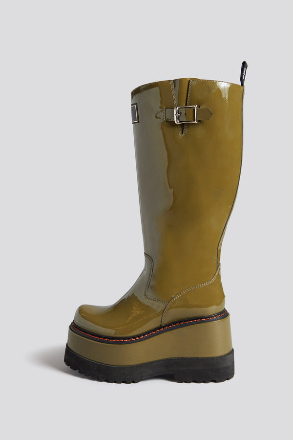 R13 R13 PATCH ENGINEER BOOT Patent Olive