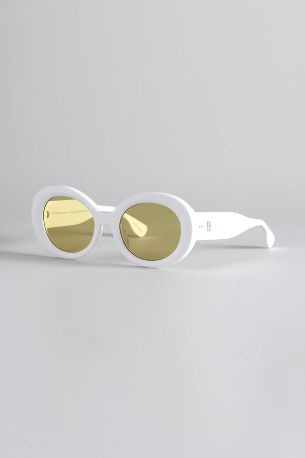 R13 R13 SUNGLASSES White And Yellow
