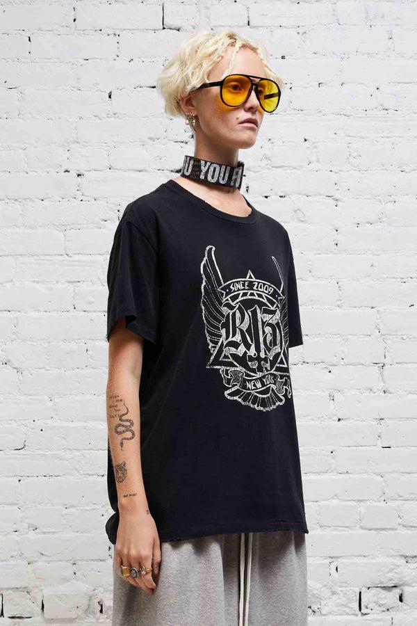 R13 SKATE BOY T Black