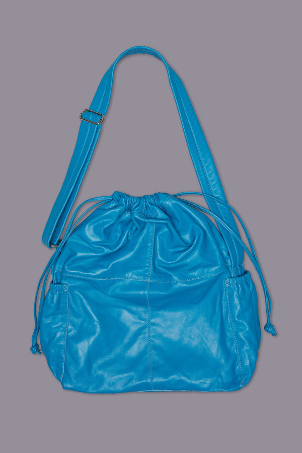 R13 SOFT MESSENGER BAG Blue