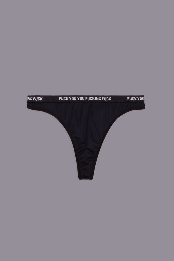 r13 THONG black