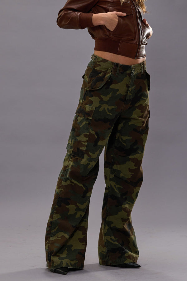 R13 WIDE LEG CARGO Camo