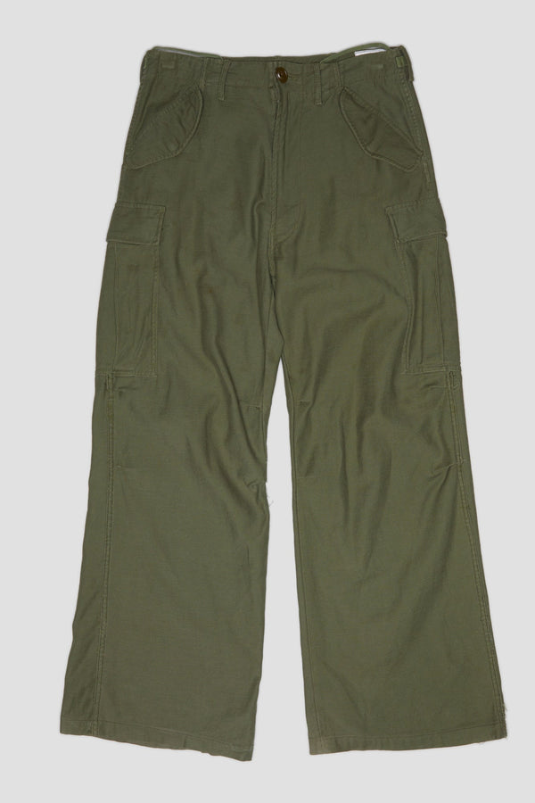 R13 WIDE LEG CARGO Olive