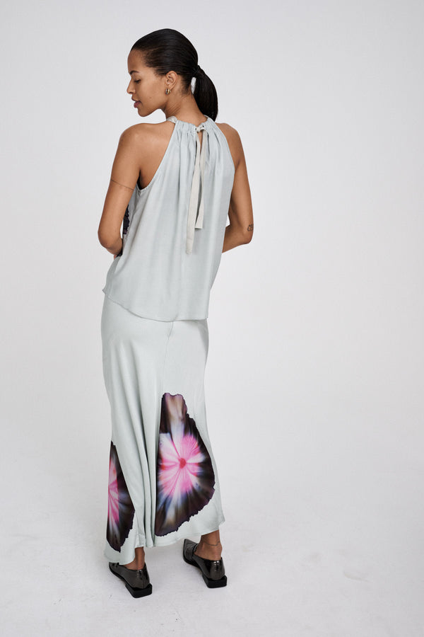 Rabens Saloner Anemone Bloom Insert Skirt I Aluminium Combo