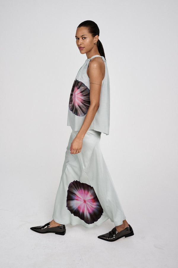 Rabens Saloner Anemone Bloom Insert Skirt I Hazelnut Combo