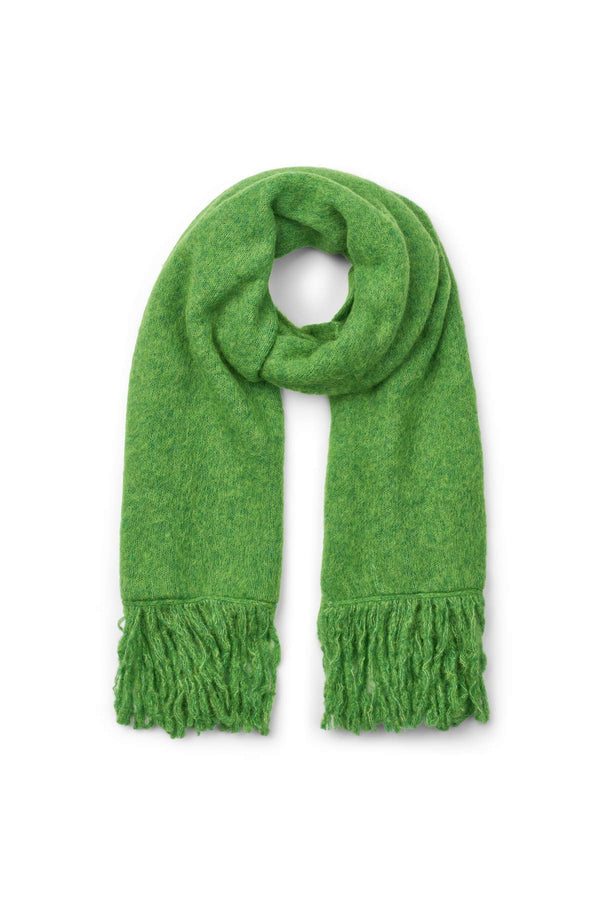Rabens Saloner Birla Superlight Knit Scarf I Viper Green