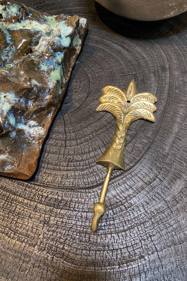 Rabens Saloner Brass Palm Hook Palm Hook I Shiny Brass