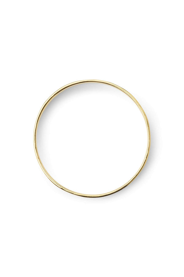 Rabens Saloner Carved Wide Bracelet Rabens Momento I Gold