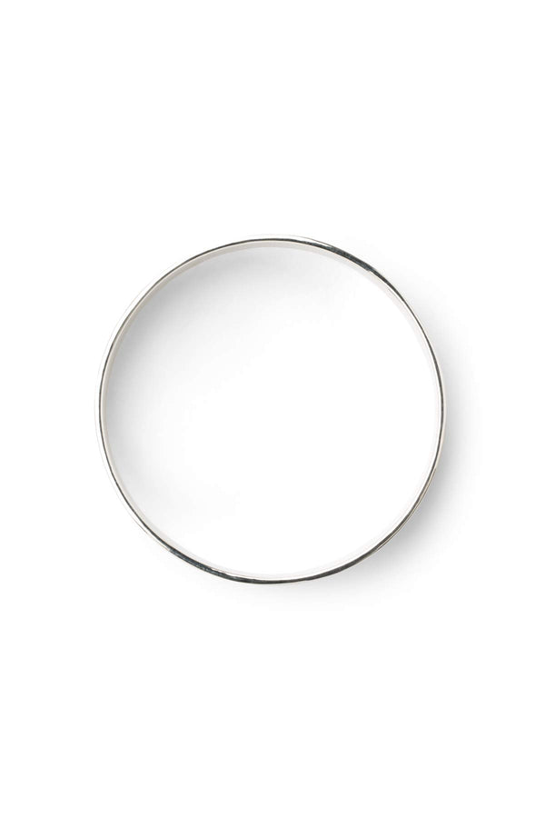 Rabens Saloner Carved Wide Bracelet Rabens Momento I Silver