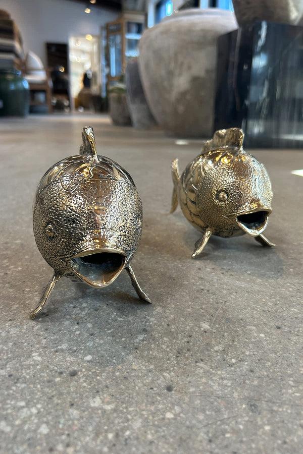 Rabens Saloner Decorative Brass Fish Rabens Apartment I Brass