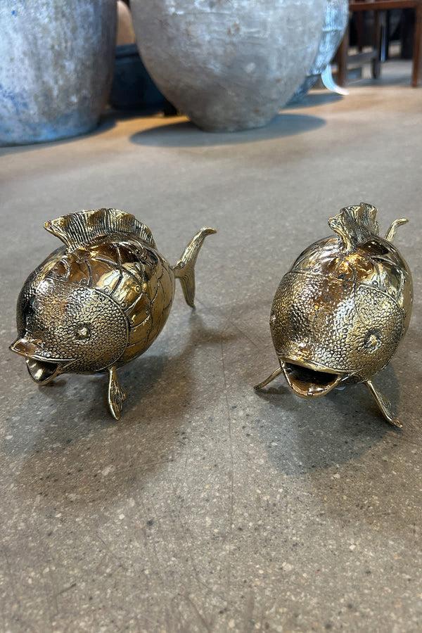 Rabens Saloner Decorative Brass Fish Rabens Apartment I Brass