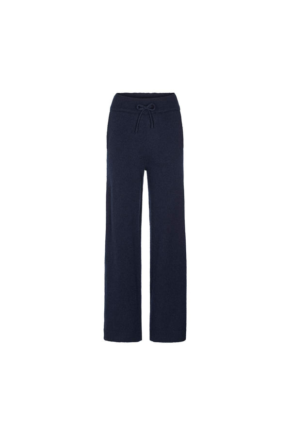 rabens saloner Dianne Pure wool lounge pants I Navy