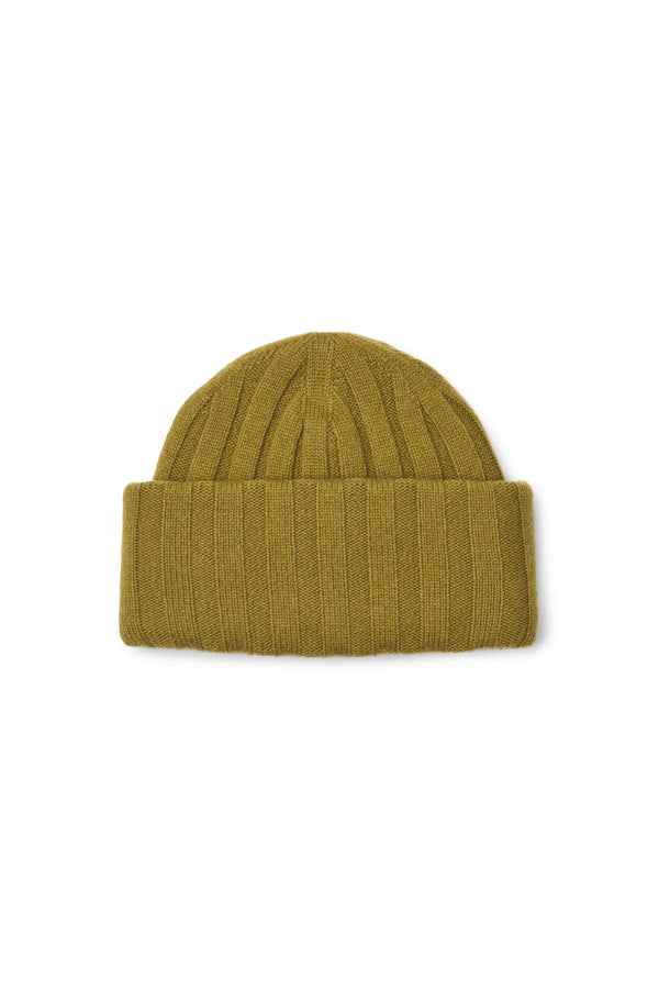 rabens saloner Dolores Pure wool oversize hat I Fern green