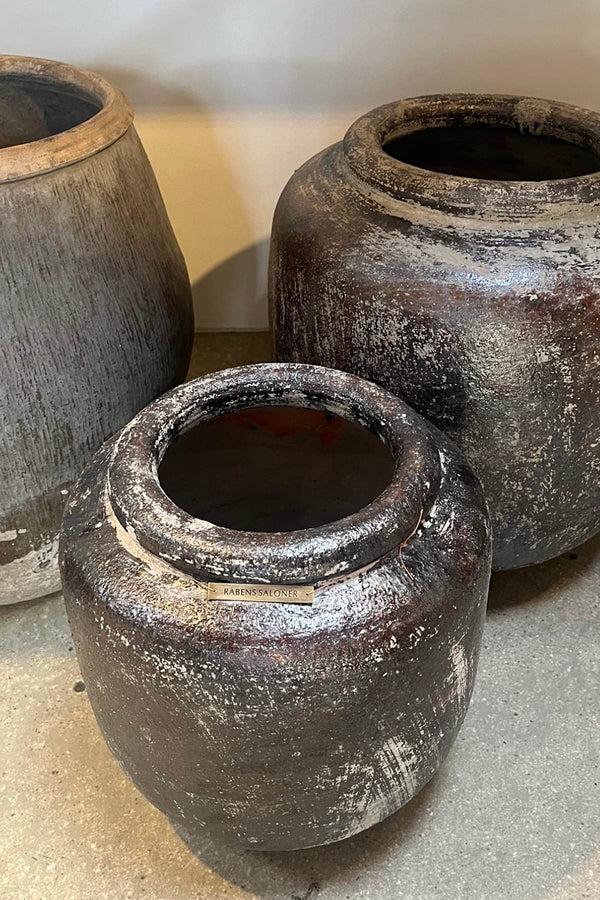 Rabens Saloner Everly Pot Pot 35 Cm I Antique Brown